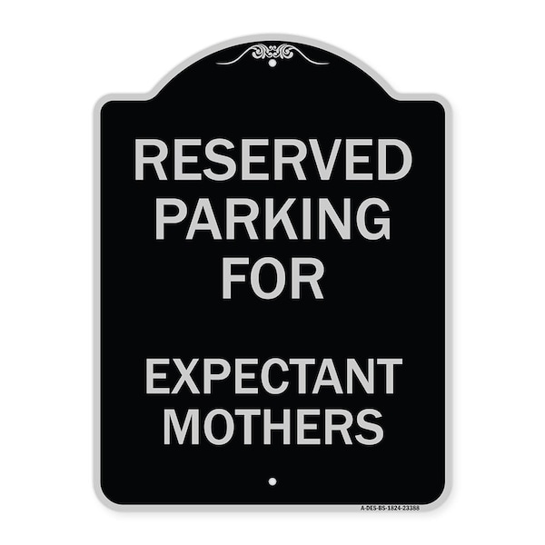 Signmission Parking Reserved for Expectant Mothers Heavy-Gauge Aluminum Sign, 18" L, 24" H, BS-1824-23388 A-DES-BS-1824-23388 - main